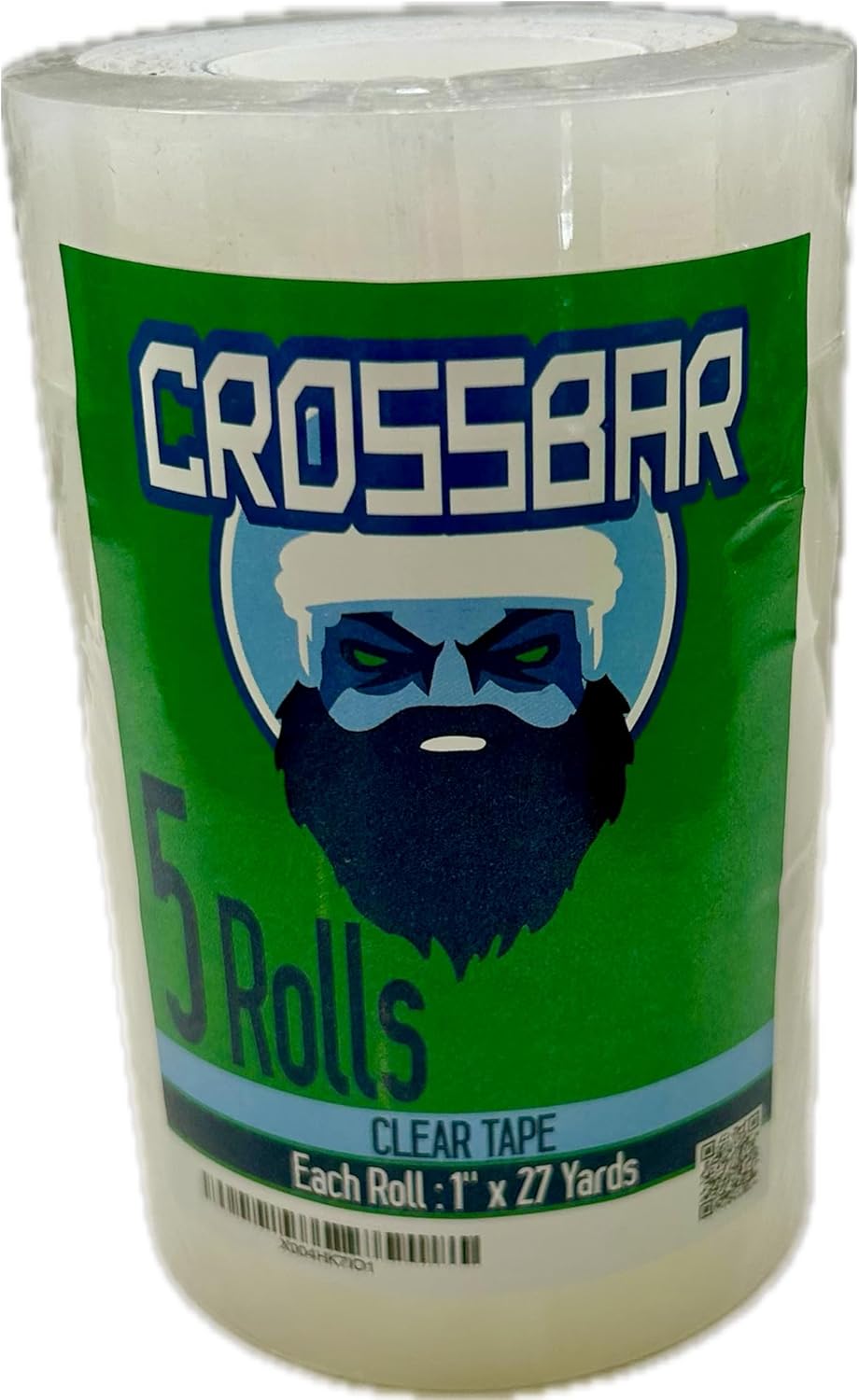 Crossbar Clear Hockey Shin Guard Tape - 5 Rolls Pack